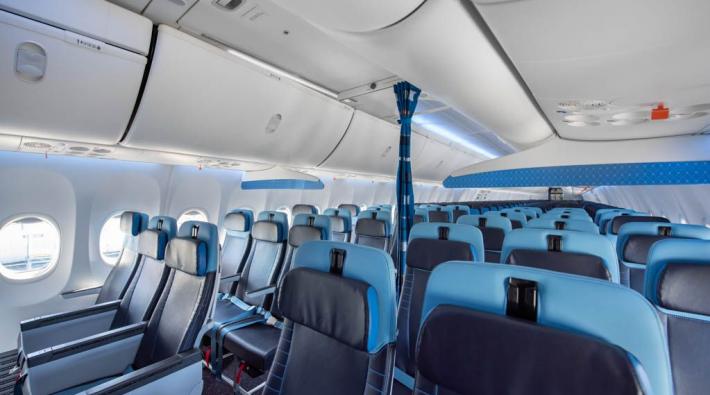 KLM Boeing 737 Cabine