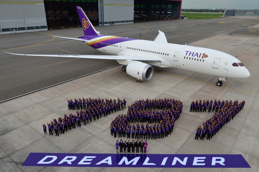 Thai Airways Boeing 747 Dreamliner