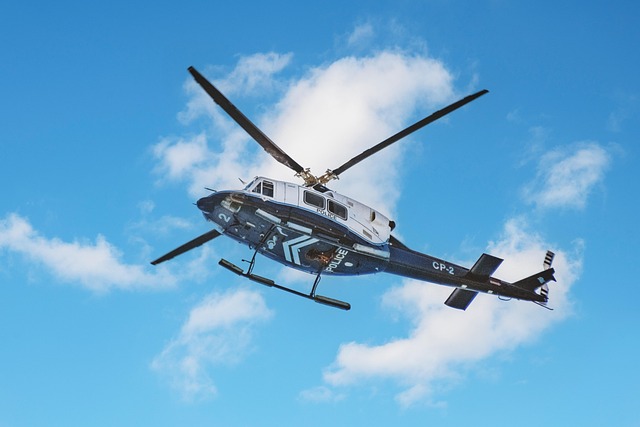 Helikopter volgen