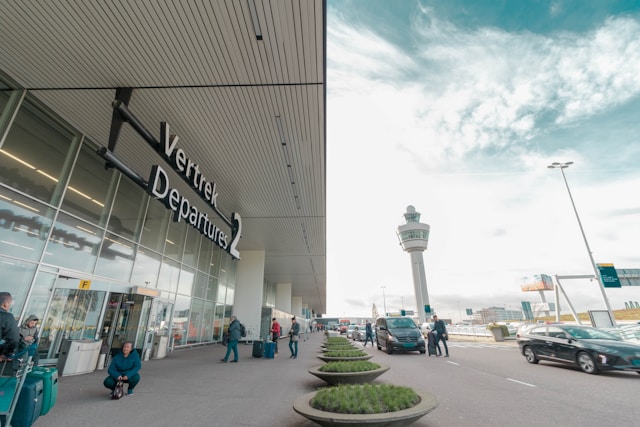 Schiphol vooraanzicht